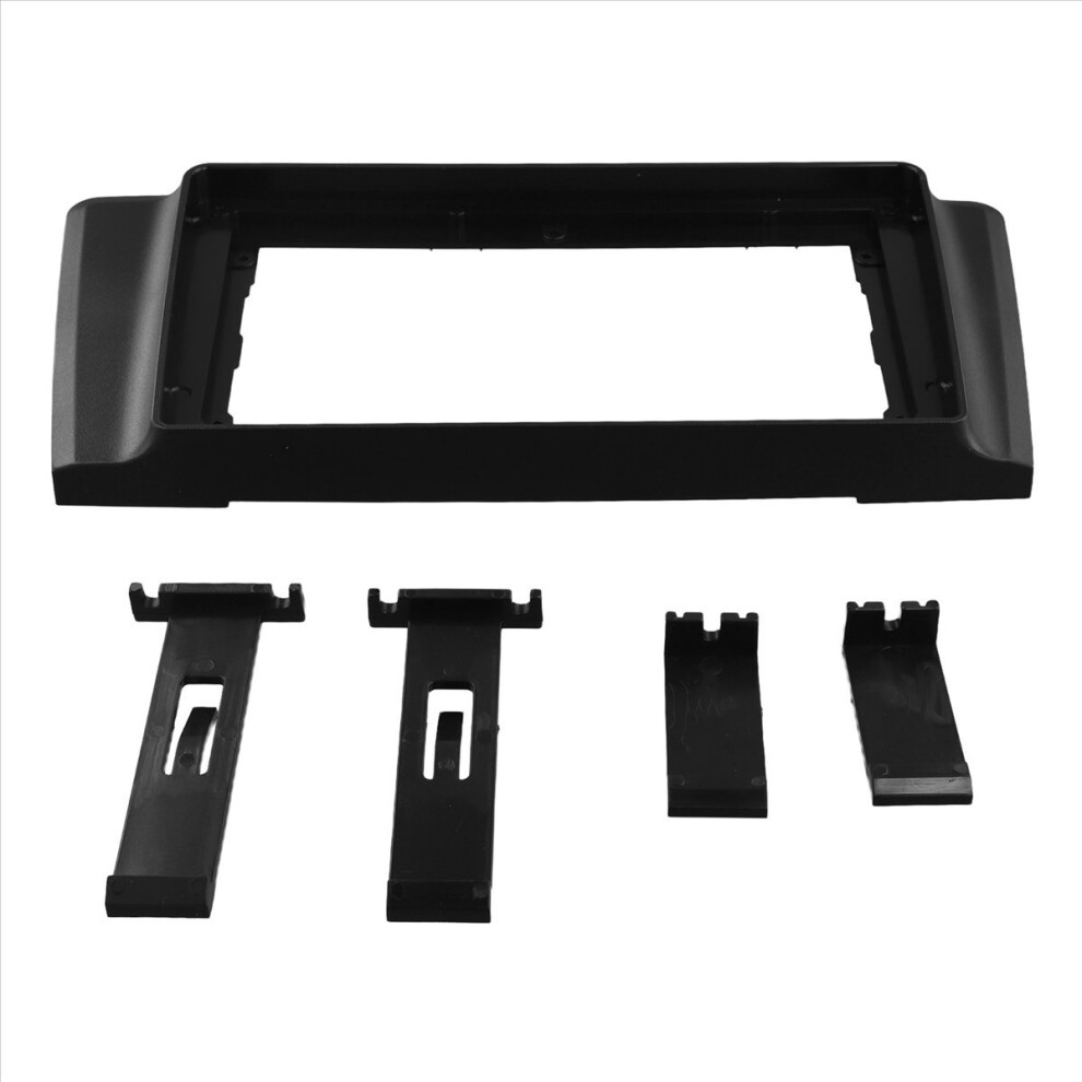 2Din Car Audio Plate Fascia For S60 V70 Xc70 2000-2004 Lhd Black 4852883833031