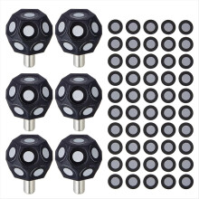 6 Pcs Multi-Angle Marker Set 100 Point 3D Scanner 6mm Dot