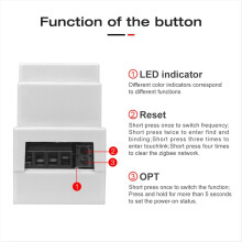 DIN-rail 5-in-1 slimme LED-controller RGB RGBW CCT 2.4G-licht