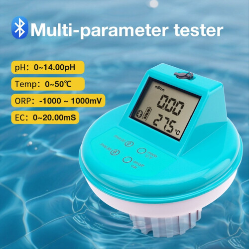 Waterkwaliteitstester EC ORP Temp PH Meter Geleidbaarheidstester (VK) 1