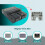 For SNES Replacement Shell Transparent Case B 6