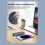 Supporto per laptop pieghevole 2 in 1 e hub USB C regolabile multiporta 7