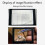 Reading Magnifier 3X Large Full Page Foldable Desktop Magnifying 7
