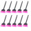 10Pcs Car Short Handle Window Film Scraper Window Cleaning Squeegee 1