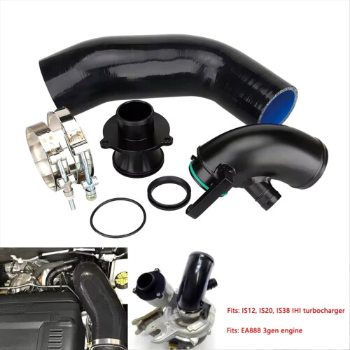 Διαγραφή σιγαστήρα Turbo + Αγκώνας εισόδου Turbo + Σωλήνας σιλικόνης για 1