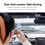 Bluetooth Smart Glasses Wireless Call Remote Headset Sunglasses,B 6