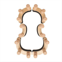 1 set viool-altvioolklemmen van massief hout, vaste vioolklemmen