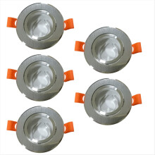 Square Round Adjustable Recessed Spotlights Light Fixture Frame
