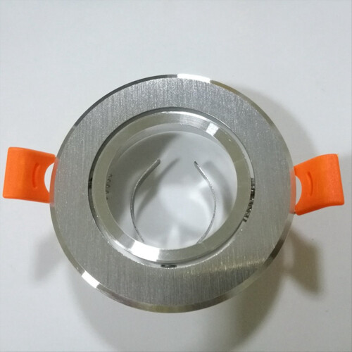 Square Round Adjustable Recessed Spotlights Light Fixture Frame 1