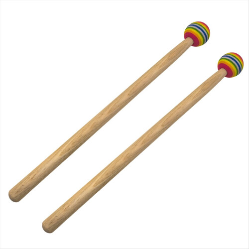 2pcs Drum Sticks
2 Pcs Drum Mallet