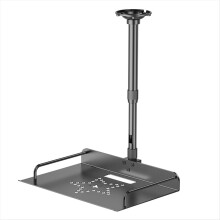 Supporto universale per montaggio a parete per proiettore con vassoio da 60-120 cm