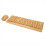 2.4GHz Wireless Keyboard and Mouse with Bamboo Design 4