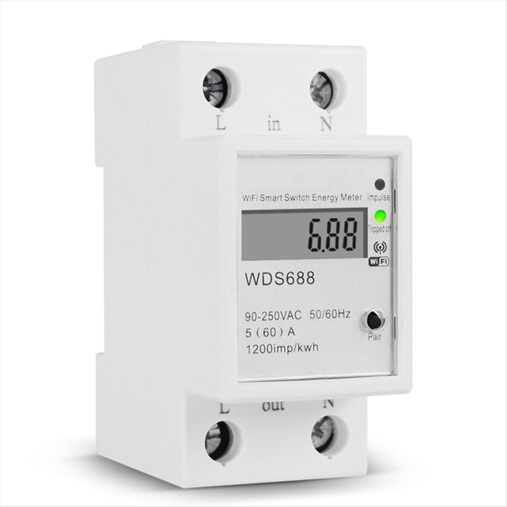 Digital Electric Consumption Kwh Din Rail Smart Energy Meter 4852883845997