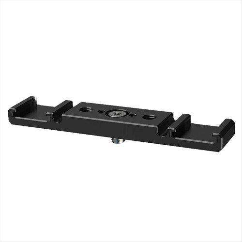 Dubbele Cold Shoe-montagebeugel 1/4 Arca voor DSLR-camera B