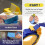 Machine for Painter Masking Tape Dispenser with Tool Yellow 2