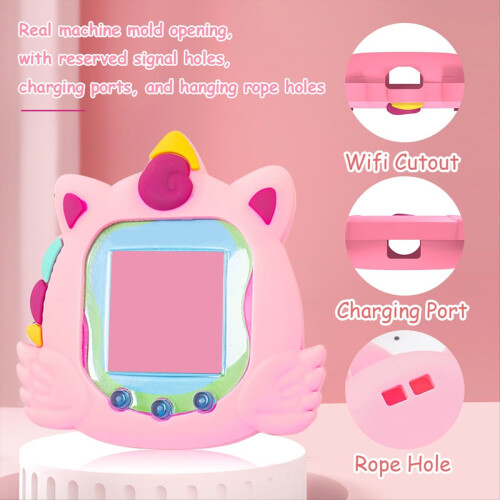 Protective Shell with Finger Lanyard Silicone Cute Case 2