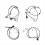 ABS-Sensor vorne/hinten für Pickup BT-50 1