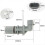 Conector do sensor de posição do eixo de comando e da cambota para 1500 5