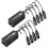 Extensor de cabo de rede e áudio XLR de 4 canais A 1