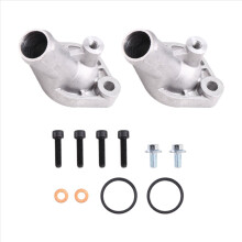 2 sets V-Twin aluminium thermostaat uitlaatdeksel voor 800 1000