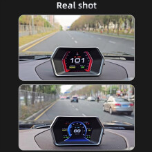 P17 HUD Head-Up-Display Fahrzeuganzeige Bordcomputer Digitaler Tachometer