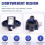 Car Front Left Door Sensor Door Impact Sensor for 6