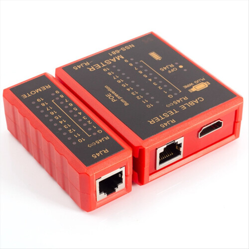 Πολυλειτουργικός ελεγκτής καλωδίων RJ45 POE με υψηλή ευκρίνεια 2