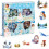 Conjunto de 100 adesivos de inverno para scrapbooking. 1