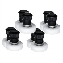 8 stuks keramische kleipottenbakkersschijf, mini keramisch gereedschap