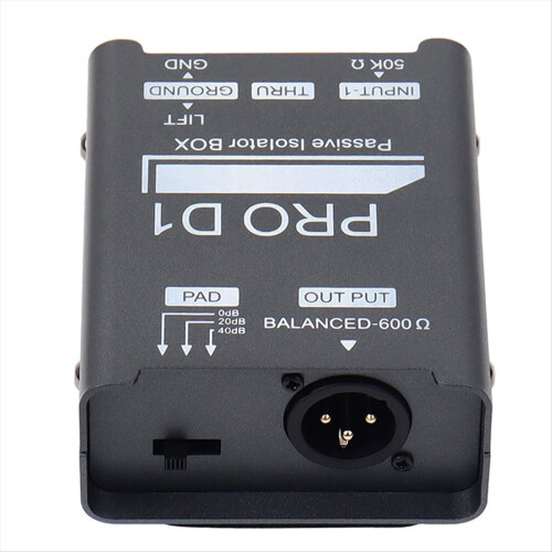 Neuer PRO D1 Audio-Isolator, Audio-Stromeliminator