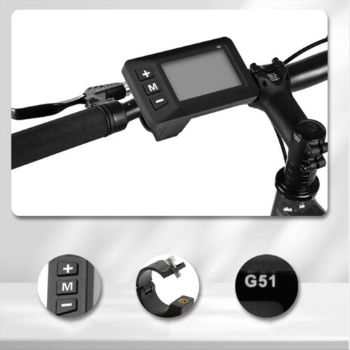 Bike 5-Pin LCD Speed Display Waterproof Design Multi Voltage 2