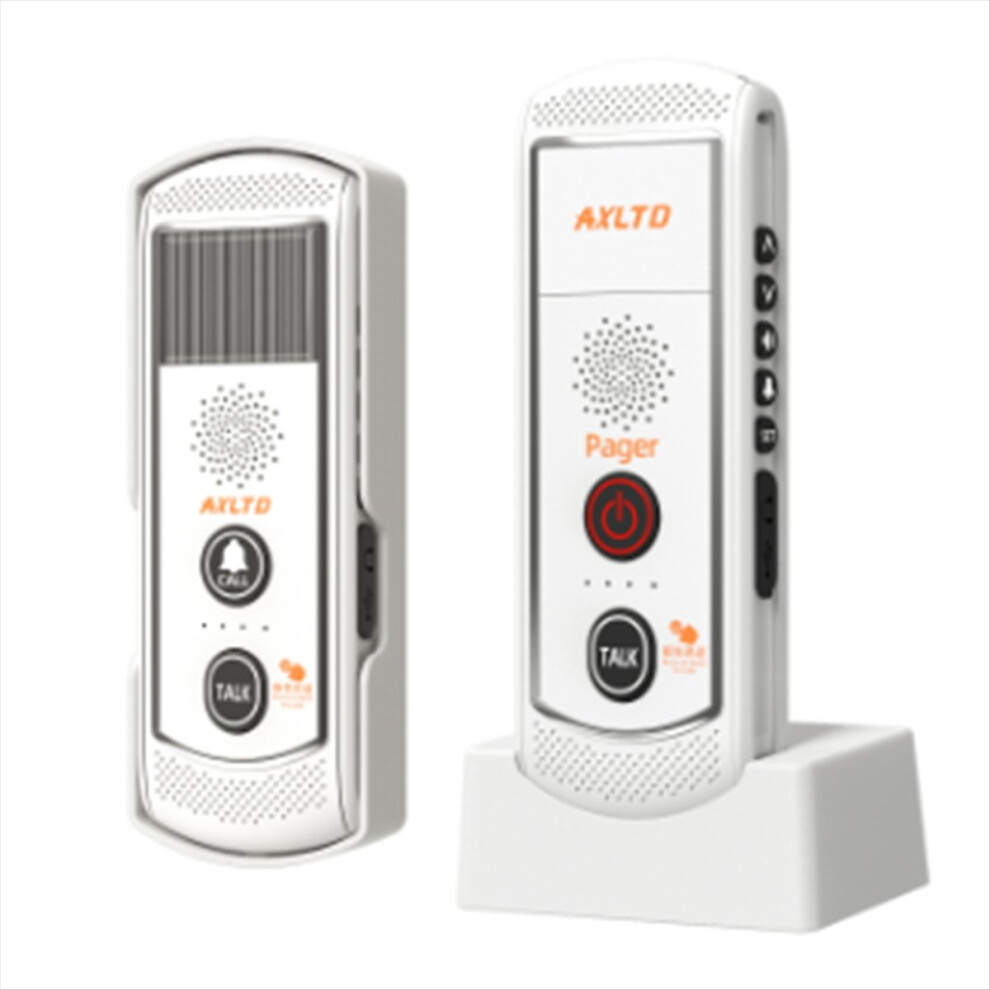 Solar Wireless Intercom Doorbell Long-Distance Building Through 4852883870029