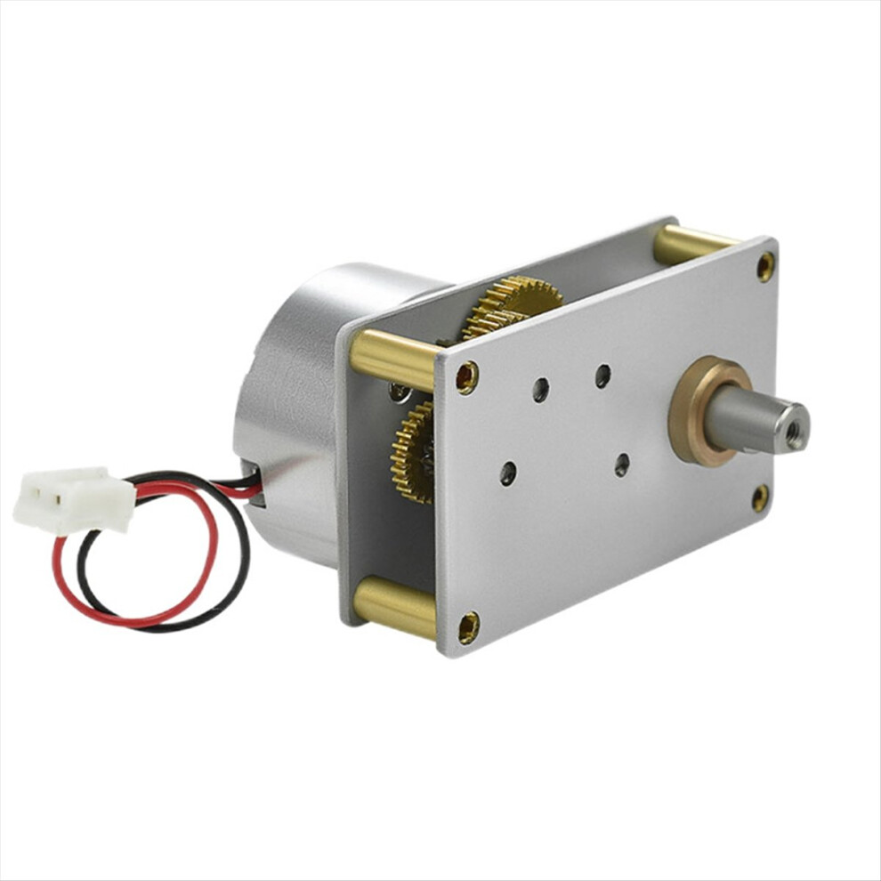 Brushed Dc Motor 4142-300 6V Slow Gear Reduction Small Motor 110Rpm 4852883801825