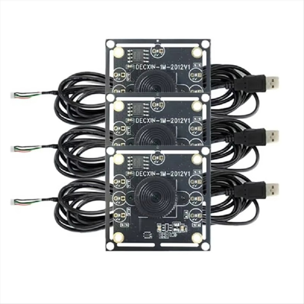 New 3Pcs 100Degree Camera Module 1Mp Ov9732 1280X720 Usb Free Driver 4852883889373