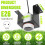 Reptile Ceramic Socket,Heat Lamp Holder Bulb Not Included 2pc EU Plug 6