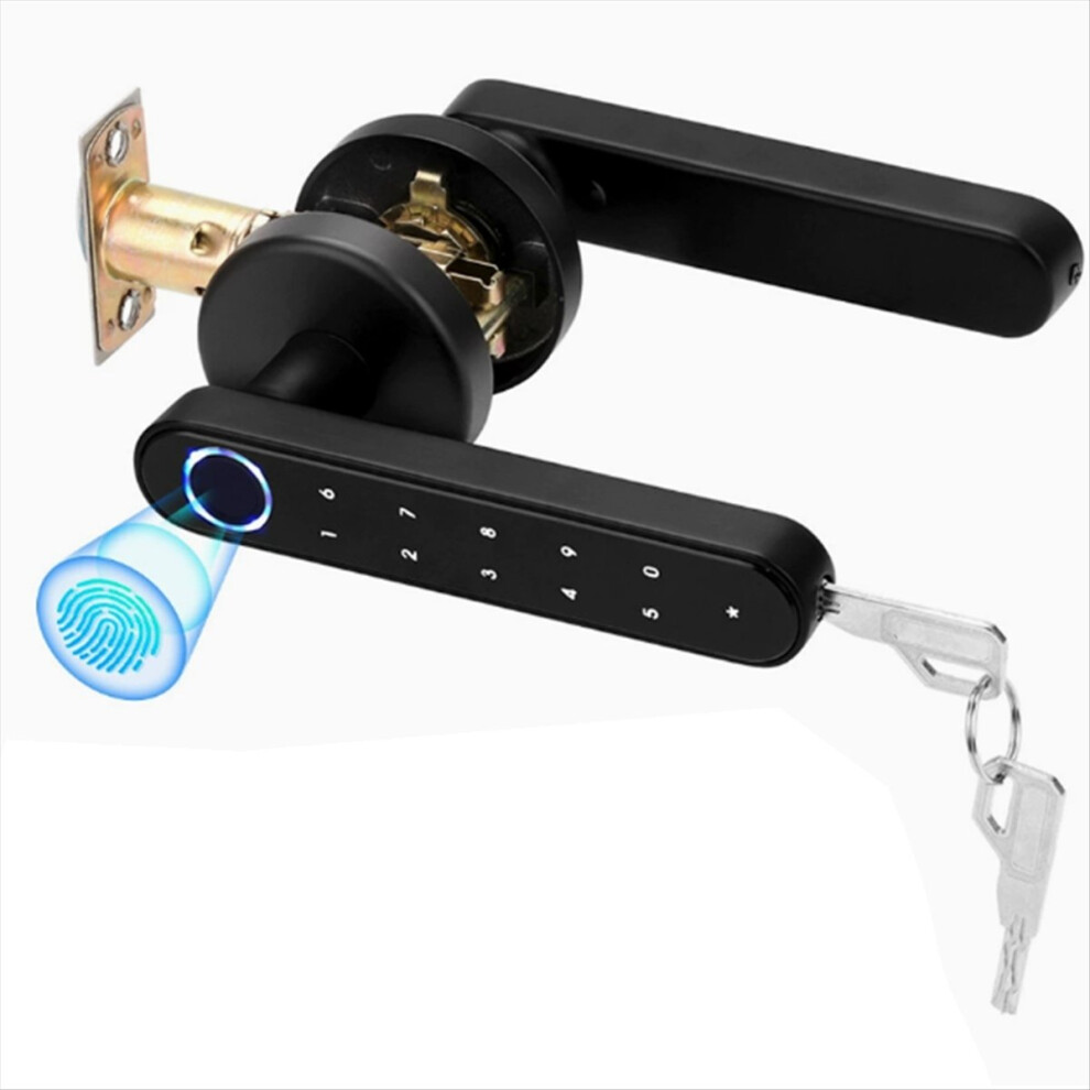 Tuya Smart Life App Smart Fingerprint Password Rfid Card Lock 4852883800583