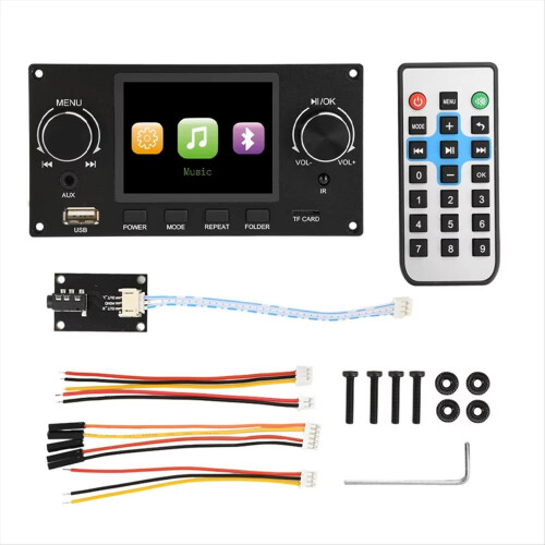 2,8 inch TFT-kleurenscherm Lossless Audio Decoding Board Module Zwart