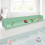 Protector contra salpicaduras de silicona para bañera infantil, color azul 2