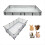 Base imperméable et lavable pour la cage à cobayes 2