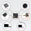 -SF5B MP3 voice module, serial control, 5W, TF card, U-disk. 7