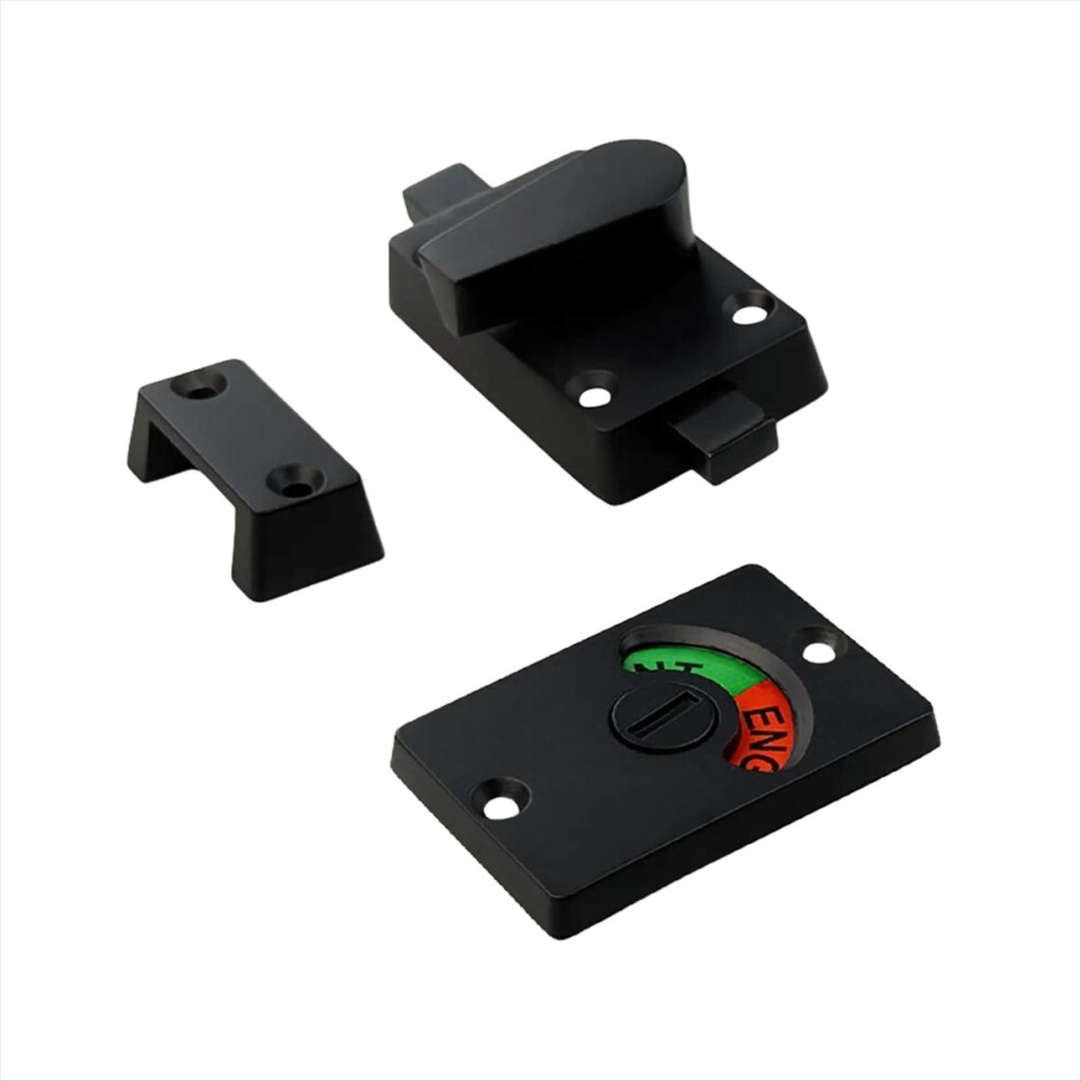 Zinc Alloy Bathroom Privacy Lock With Indicator, Vacant/Occupied Sign 4852883895909