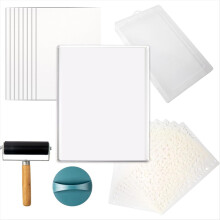 Gel-drukplaatset met herbruikbare gel-drukplaat van 8 x 10 inch
