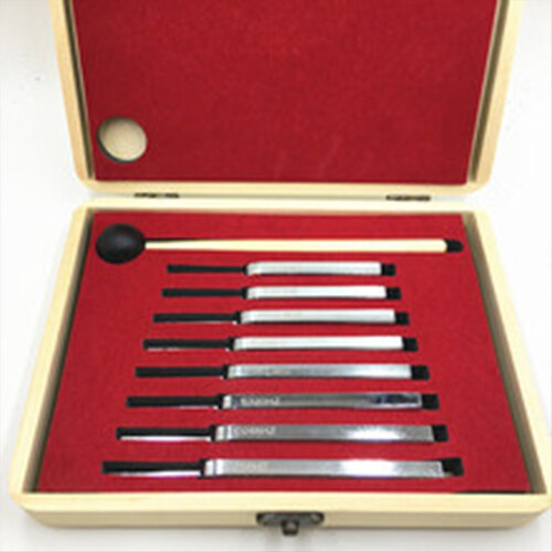 Steel Tuning Fork Set Health Physics Vibration+ Mallet Vibration Tool 2