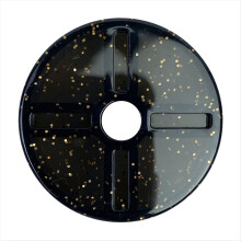Vinylplaat LP45 RPM Adapter voor EP-plaat Vinyl Gramophone Zwart