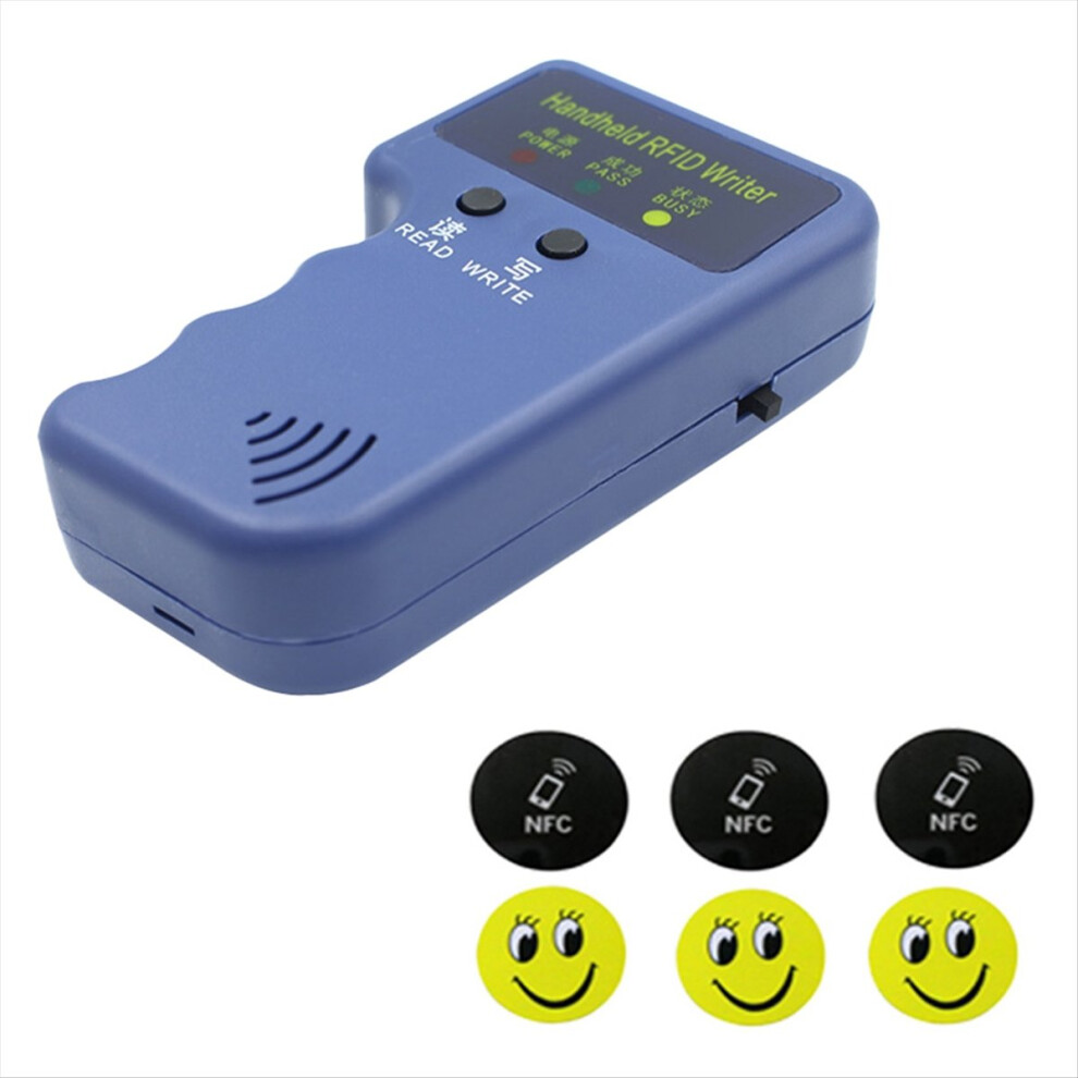 Handheld Rfid Chip Reader 125Khz For Em4100 Cards 4852742588270
