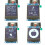 Module d'écran OLED 1,5 pouce 4 broches SH1107 Circuit intégré de commande 128x128 4