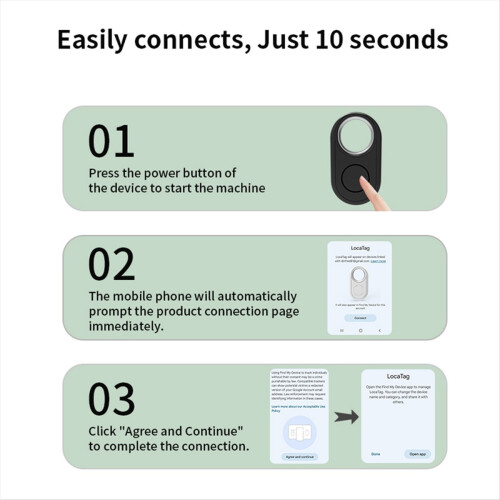 4PCS Smart Tag GPS-tracker 2