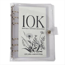 12-maanden enveloppen geld besparen uitdaging map, 10K