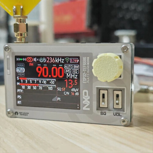 Αναβάθμιση μίνι ραδιοφώνου TEF6686 ESP32 πλήρους ζώνης ραδιοφώνου 1