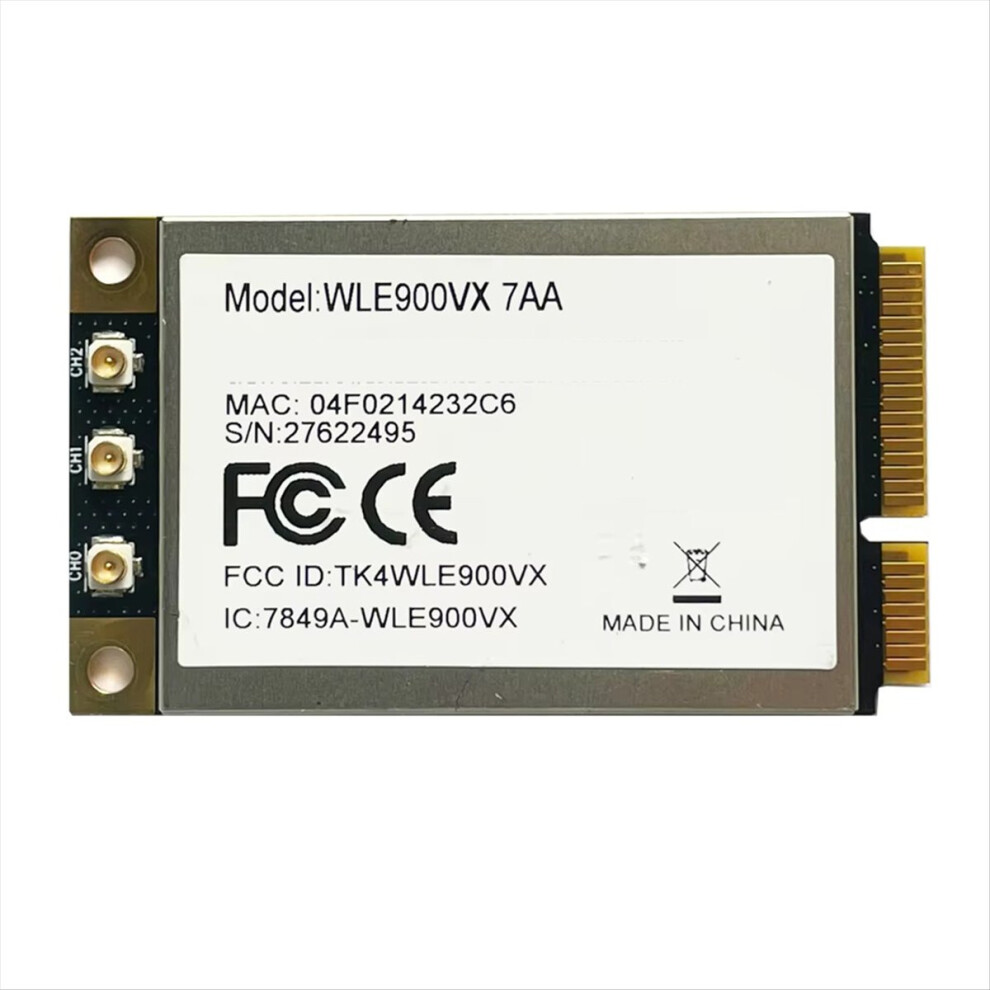 WLE900VX 7AA QCA9880 2.4G/5G 3x3 MIMO 1300Mbps 802.11ac WIFI Module